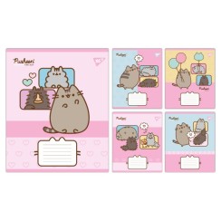 Зошит на 12 аркушів у лінію «Pusheen Funny», ТМ Yes