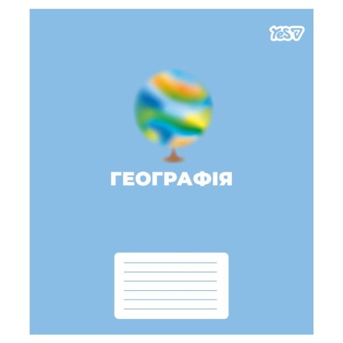Зошит предметний на 48 аркушів у клітинку «Concept notes. Географія», ТМ Yes