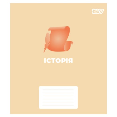 Зошит предметний на 48 аркушів у клітинку «Concept notes. Історія», ТМ Yes