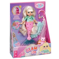 Лялька BABY BORN серії «Glam Up. Русалонька Спаркл» 28 см з аксесуарами, у коробці 24х10х32 см