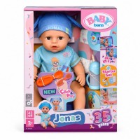 Пупс BABY BORN серії «Click and Play. Джонас» 43 см, з аксесуарами, у коробці 28х19х39 см