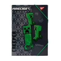 Папка для праці «Minecraft» А4 картонна на гумках, ТМ Yes