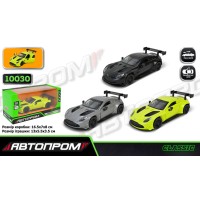 Машина «Aston Martin Vantage GT3» 12,5 см металева з дверима що відкриваються, в асортименті, у коробці 16,5х7х8 см, Автопром