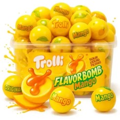Цукерка «Flavor Bomb Mango» желейна 18,8 г,ТМ Trolli