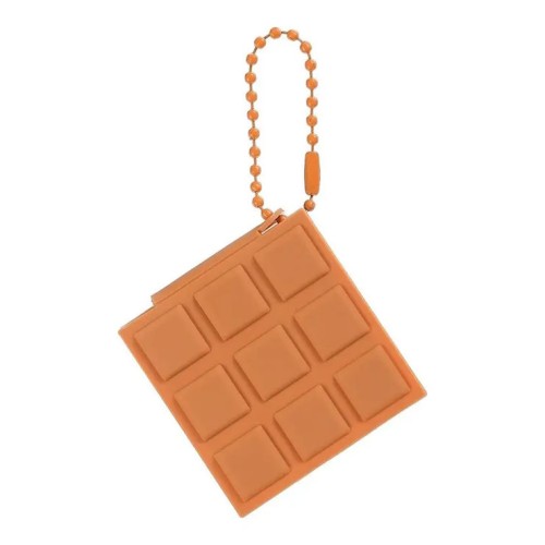 Блокнот-брелок «CHOCOLATE» 5,5x4,5 см на 80 аркушів без ліновки з ароматизованою обкладинкою Soft touch, KIDS Line