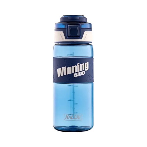 Пляшечка для води «WINNING» 600 мл, синя, KIDS Line