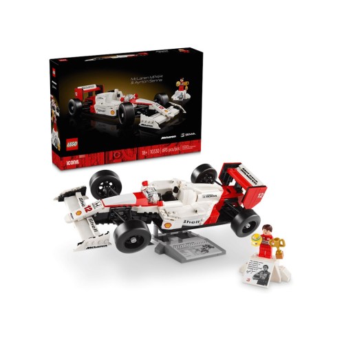 Конструктор «McLaren MP4/4 та Айртон Сенна» на 693 деталі, у коробці 38х7х26 см, ТМ Lego