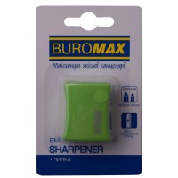 Точилка на 2 отвори з контейнером, в асортименті, ТМ Buromax