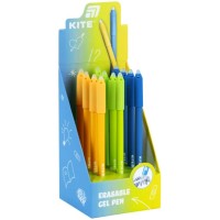 Ручка «Color» пиши-стирай синя, в асортименті, TM Kite