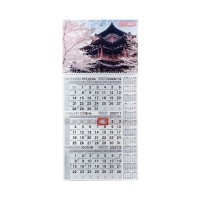 Календар квартальний «Природа» 30х63 см на 1 пружину, ТМ Buromax