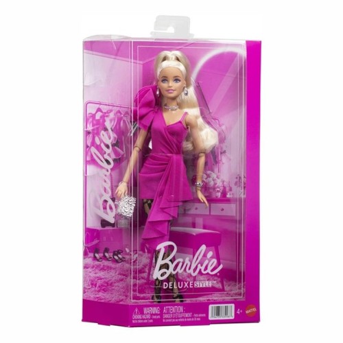 Лялька «Barbie Deluxe Style. Pink & Black» 30 см, у коробці 33х10х21 см
