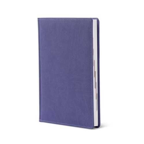 Щоденник датований «Twill» А5 на 176 аркушів, бузковий, ТМ Brisk