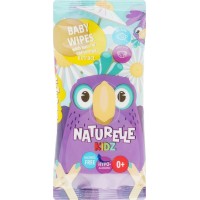 Вологі серветки «Naturelle KIDZ» з ромашкою, 10 штук