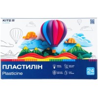 Пластилін «Classic» на 24 кольори, 480 г, ТМ Kite