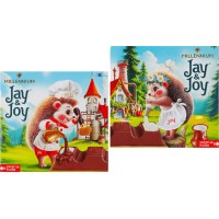 Шоколад «Jay & Joy» молочний з молочною начинкою 45 г, в асортименті, ТМ Міленіум