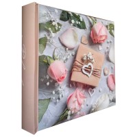Фотоальбом «Rose Spring» на 200 фото 10х15 см з обкладинкою з ламінованого картону, 22х22 см