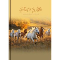 Канцелярська книга «Планета дикої природи» на 176 аркушів у клітинку з ламіновваною обкладинкою ТМ Рюкзачок, в асортименті