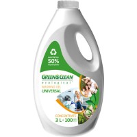 Гель для прання кольорового та білого одягу, 3 л, Green&Clean Professional