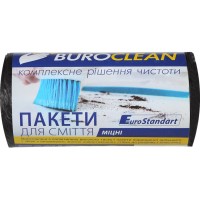 Пакети для сміття на 35 л по 50 шт чорні, BuroClean