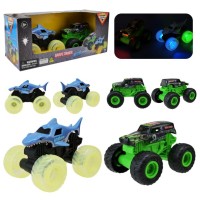 Набір машин: «Monster Jam» 1:43 зі світлом, на батарейці, в асортименті, у коробці 30х11,5х12,5 см