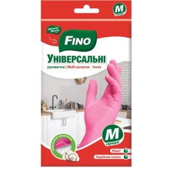 Рукавички господарські латексні універсальні, розмір М, FN