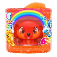 Ігровий набір «QT PUPPIES S2. Цуценятко Блейзі» 10х9 см з аксесуарами та будиночком, у коробці 9х9х10 см