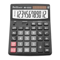 Калькулятор «Brilliant» 21х15,5 см BS-2222