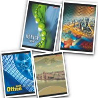 Канцелярська книга на 48 аркушів у клітинку на скобі з картонною обкладинкою, ТМ Brisk