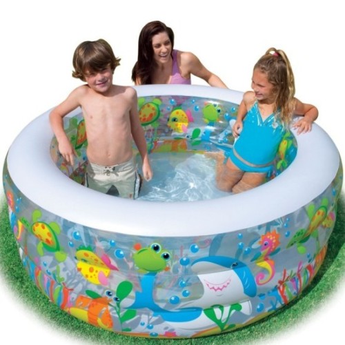 Басейн надувний «Акваріум» 152х56 см, ТМ Intex