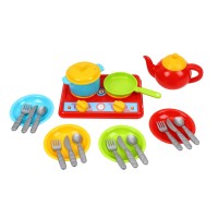 Набір «Кухня Галинка 7» на 22 предмети, у сітці 22х1610 см, ТМ Технок