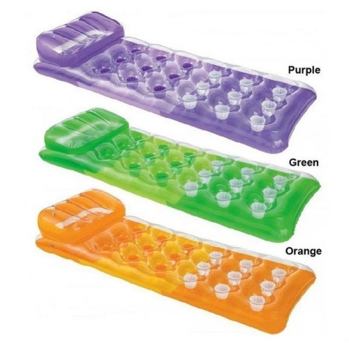 Матрац «Стакан» 188х71 см з підголовником та ремкомплектом, в коробці, ТМ Іntex