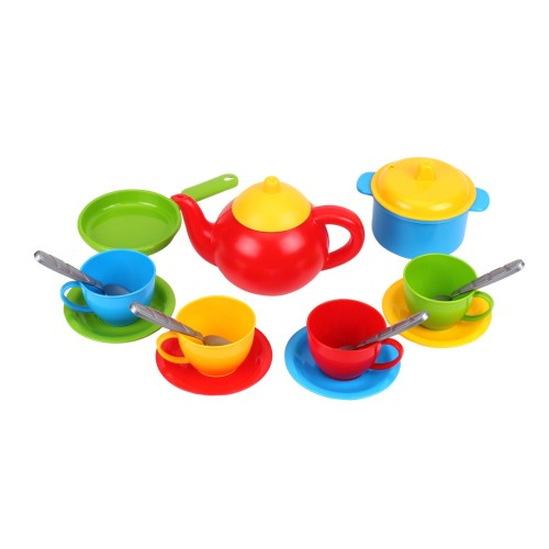 Набір посуду «Маринка 5» з 13 предметів, у сітці 21х15,5х11см, ТМ Технок