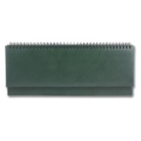 Планінг недатований «Miradur» на 64 аркуші, 32,5х10,2 см, зелений, ТМ Brisk