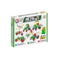 Конструктор металевий «Фермерська техніка» на 253 деталі, у коробці 24,5х31х4,5 см, ТМ Технок