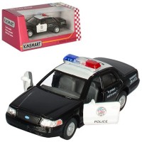 Машина «Ford Crown Victoria» 12 см металева інерційна, в асортименті, у коробці 16х7,5х8 см, KINSMART