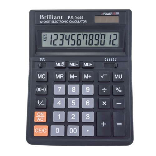 Калькулятор «Brilliant» 15,3х20 см, BS-0444