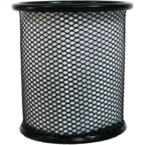 Підставка для ручок металева кругла чорна,ТМ Leader