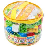 Конструктор на 93 деталі, у сумці 14,5х18,5 см, ТМ Тигрес