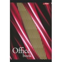 Канцелярська книга на 48 аркушів у лінію на скобі з картонною обкладинкою, ТМ Brisk