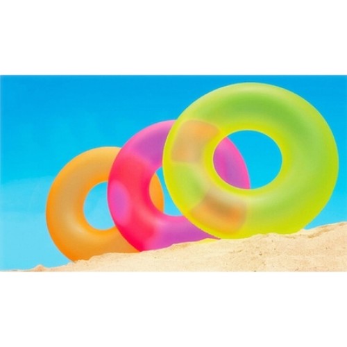 Коло надувне «Неон» 91 см, в асортименті, у пакеті, ТМ Intex