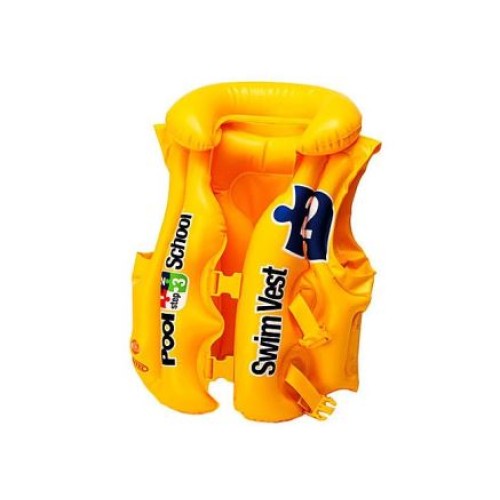 Жилет дитячий надувний 37х22 см на 3-6 років, у коробці 16,5х4х13 см, ТМ Intex