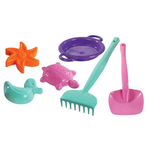 Набір для піску з 6 елементів 17х32х9 см, ТМ Тигрес