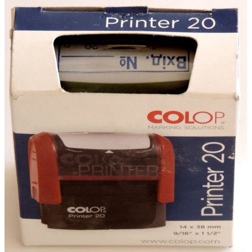 Оснастка для штампу «Вхідна №__» COLOP