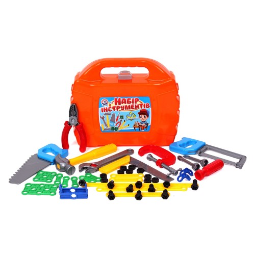 Набір з 46 інструментів, у валізі 22х27,5х8,5 см, ТМ Технок