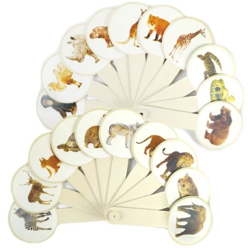 Віяло «Дикі тварини»