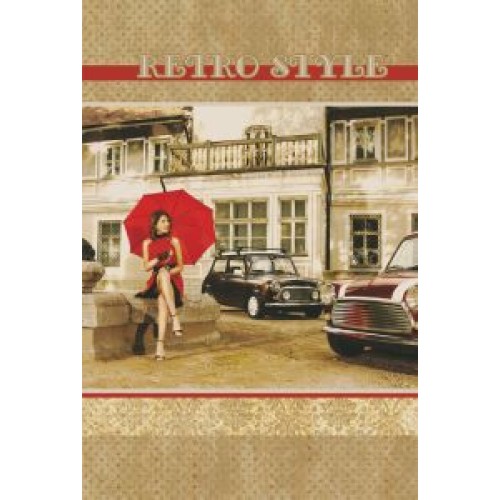 Блокнот, В6, 176 аркушів, лінія, тверда палітурка, ламінована обкладинка, ТМ SKILL