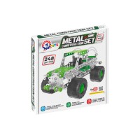 Конструктор металевий «Позашляховик» з 248 деталей, у коробці 19х19х3,5 см, ТМ Технок