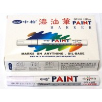 Маркер-фарба масляна біла, ТМ Leader