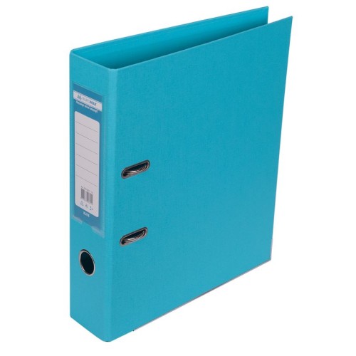 Папка-реєстратор «ELITE» А4 двостороння збірна блакитна, 70 мм, PP, ТМ JOBMAX