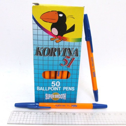 Ручка «Korvina» кулькова синя, ТМ J. Otten